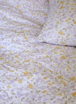 Hoie Sengetøjssæt Clara Lavendel 150x210 cm