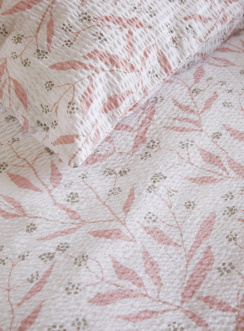 Hoie Sengetøjssæt Thale Dusch Rosa 150x210 cm