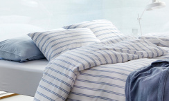 Hoie Dynebetræk Sæt Wiktor Denimblå 150x210 cm