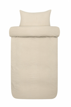 Hoie Påslakanset Luna Beige 150x210 cm