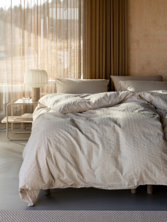 Hoie Påslakanset Luna Beige 150x210 cm