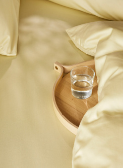 Hoie Dynebetræk Sæt Harmoni Lysegul 150x210 cm