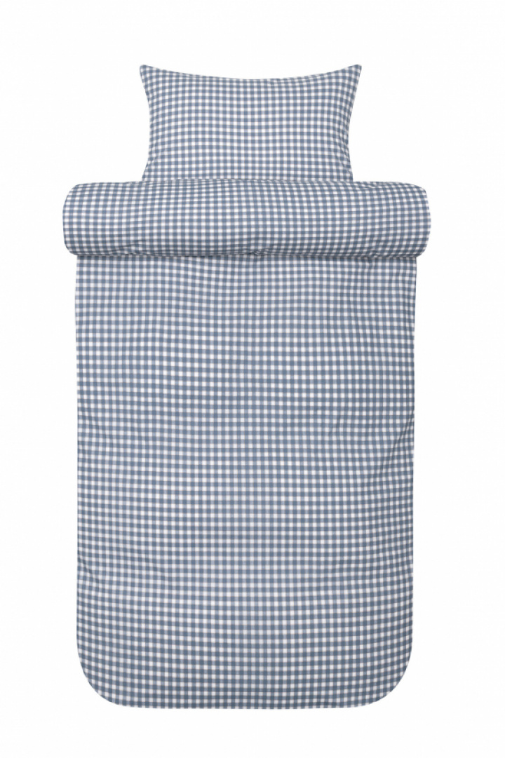 Hoie Påslakanset Noah Denimblå 150x210 cm i gruppen Sängkläder / Varumärken / Hoie Sängkläder hos Sängvaruhuset Elgen (70008923)