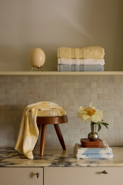 Mille Notti Brezza Handduk Ljusgul