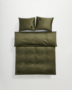 Magniberg Pure Sateen Örngott Olive Green 50x60 cm
