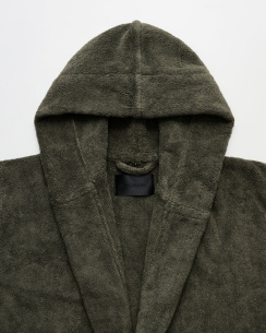 Magniberg Gelato Bathrobe Terry Olive Green