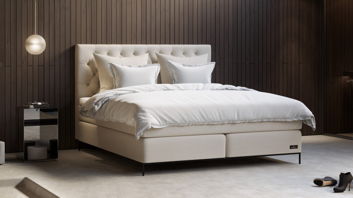 Carpe Diem Beds Kornö med tyg Exclusive 160x200 cm