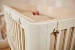 Flexa Nova Baby bed Cream White 