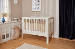 Flexa Nova Baby bed Cream White 