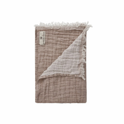 Spirit of the Nomad Pläd Ash Brown/Off White 130x170 cm