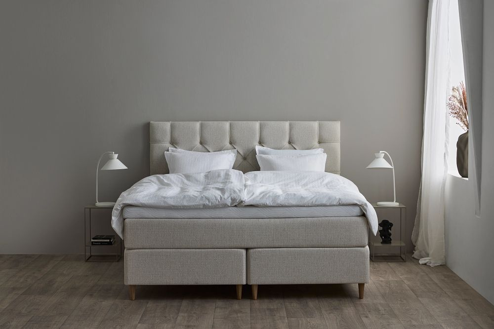 Tempur Promise Kontinentalsäng Pro Luxe SmartCool 10cm (Svalt tyg)