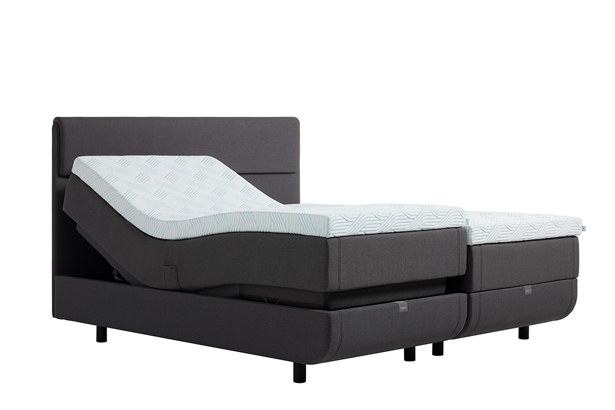 Tempur North Ställbar säng Pro Plus (8 cm) 105x200 cm