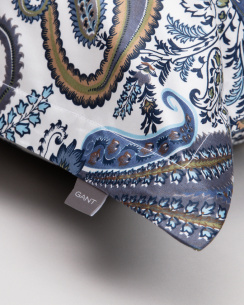 GANT Home Key West Paisley Örngott Satin Blue 50x60 cm