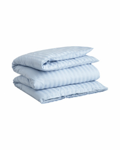 GANT Home Påslakan Sateen Stripes Muted Blue