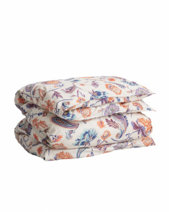 GANT Home Jacobean Floral Dynebetræk White Sand