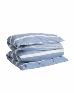 GANT Home Oxford Stripe Påslakan Sea Blue