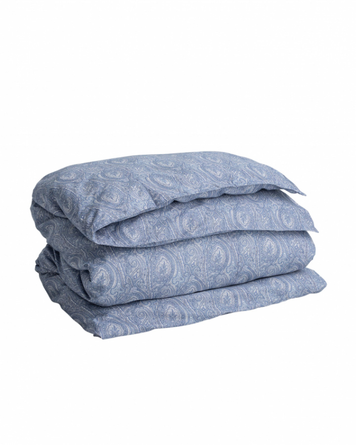 GANT Home Blue Paisley Print Påslakan Salty Sea