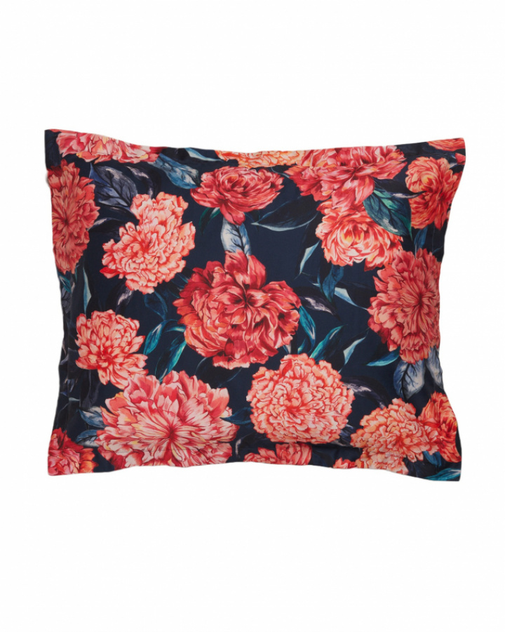 GANT Home Peony Print Örngott Classic Blue 50x60 cm i gruppen Sängkläder / Varumärken / Gant Home hos Sängvaruhuset Elgen (851028201409)