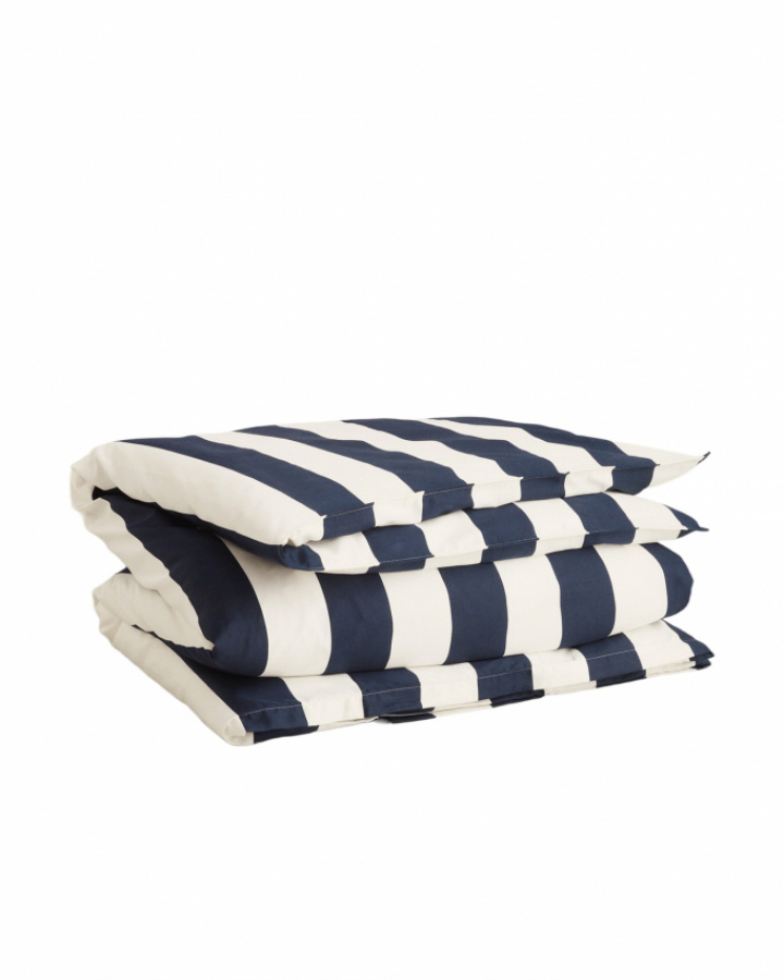 GANT Home Bold Stripe Påslakan Marine i gruppen Sängkläder / Varumärken / Gant Home hos Sängvaruhuset Elgen (85102840200)