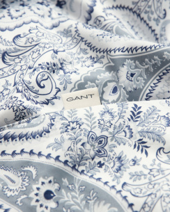 GANT Home Key West Paisley Påslakan Heather Grey