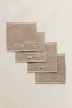 GANT Home Premium Handduk Silver Sand