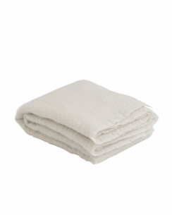 GANT Home Mohair Throw Light Grey