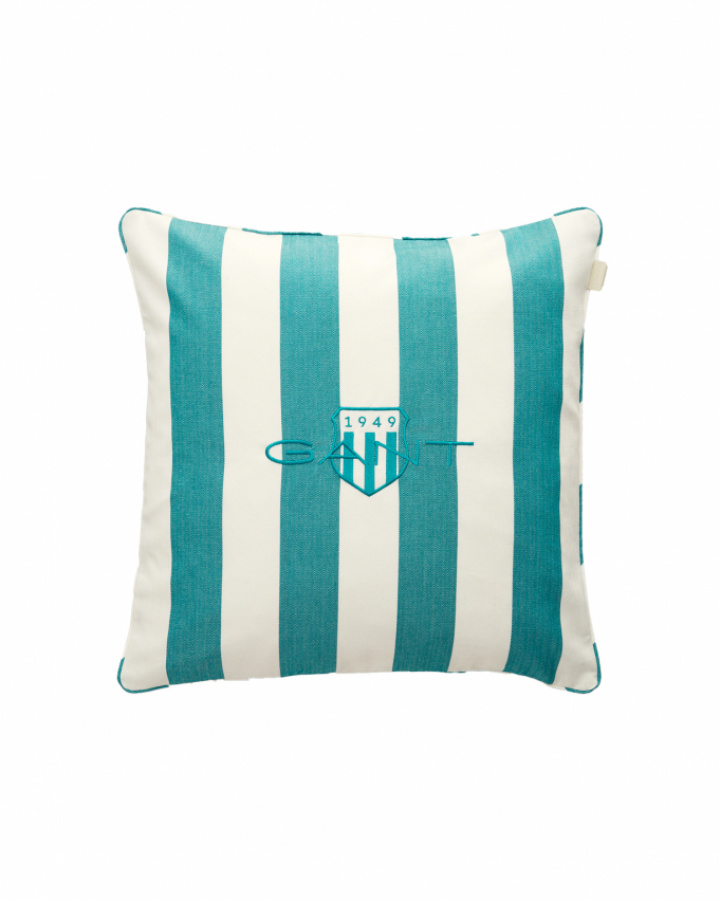 GANT Home Kuddfodral Archive Shield Ocean Turquoise i gruppen Rea / Sängrea / Black Week - Sängvaruhuset Elgen / Black Week Sängkläder hos Sängvaruhuset Elgen (853103901_340)