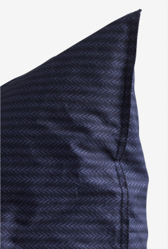 Gripsholm Påslakanset Lydia Percale Dark Navy