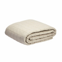 Gripsholm Sängynpeitteet Quiltat Linen Beige