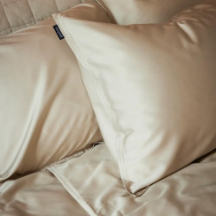 Gripsholm Påslakanset Bamboo Solid Sand