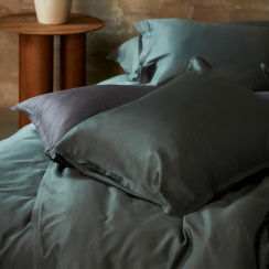 Gripsholm Påslakanset Bamboo Solid Green