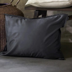 Gripsholm Örngott Bamboo Solid Anthracite 50x60 cm