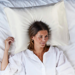 Gripsholm Örngott Siden off-white 50x60 cm