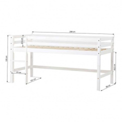 Hoppekids Eco Dream Puolikorkea sänky 90x200 cm