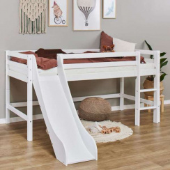 Hoppekids Eco Dream Puolikorkea Sänky Liukumäellä 90x200 cm