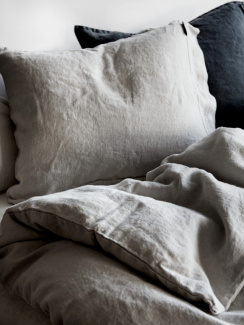 Lovely Linen Lovely Påslakan Light Grey