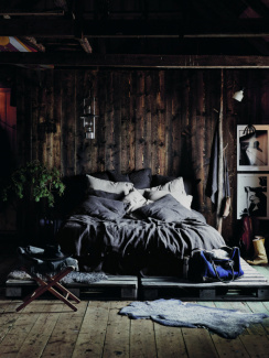 Lovely Linen Lovely Påslakan Dark Grey