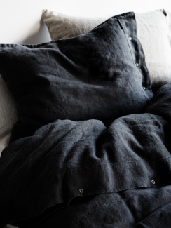 Lovely Linen Lovely Påslakan Dark Grey