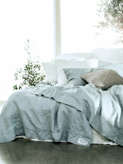 Lovely Linen Misty Påslakan Sky