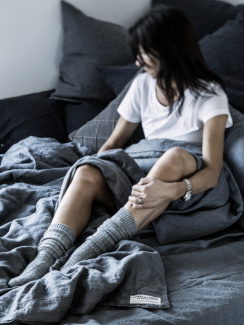 Lovely Linen Misty Påslakan Dawn