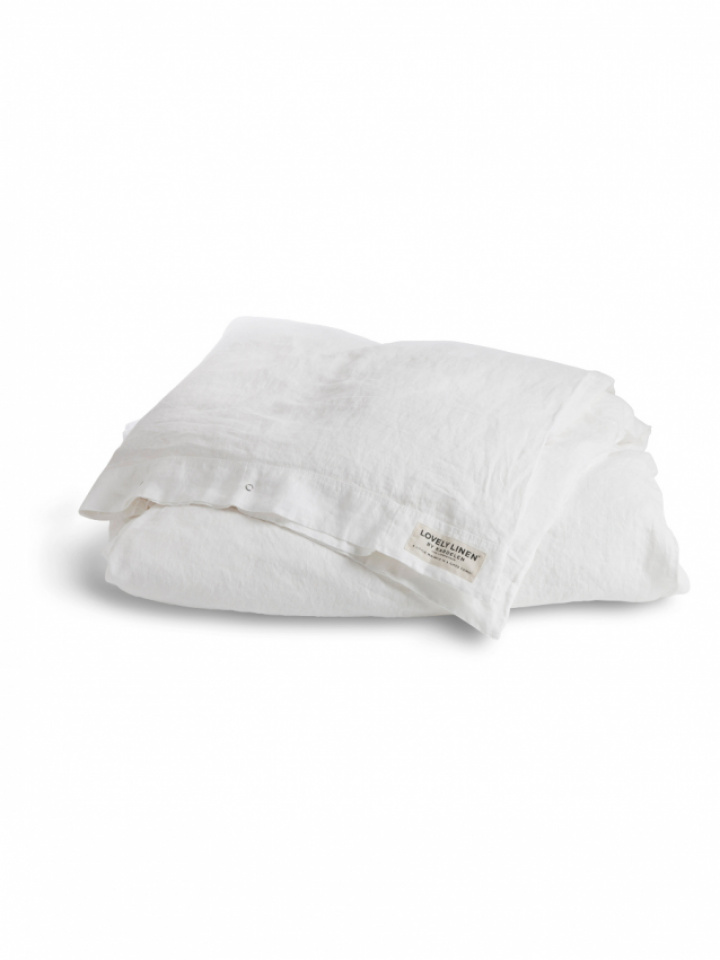 Lovely Linen Misty Påslakan Cloud