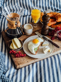 Lovely Linen Misty Påslakan Denim Blue