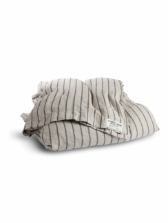 Lovely Linen Misty Påslakan Stripe Black