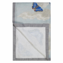 Designers Guild Mirrored Butterflies Sky 130x180cm