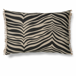 Classic Collection Kudde Zebra 40x60cm Svart