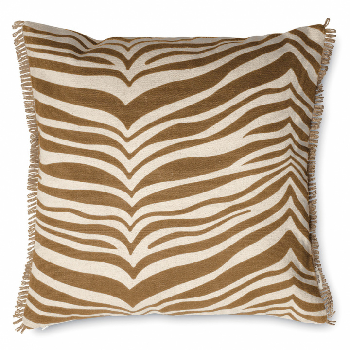 Classic Collection Pude Zebra Glazed Ginger i gruppen Puder & dyner / Puder / Størrelse / Pude 40x60 cm hos Sängvaruhuset Elgen (CUZE46GG00)