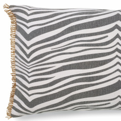 Classic Collection Kudde Zebra 40x60cm Titanium