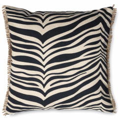 Classic Collection Kudde 50x50cm Zebra Black