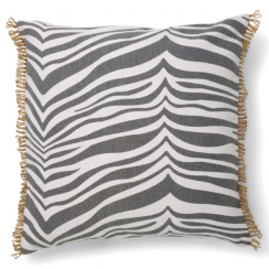 Classic Collection Kudde Zebra 50x50cm Titanium