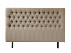 Elgen Sengegavl Dybt knapbetrukket